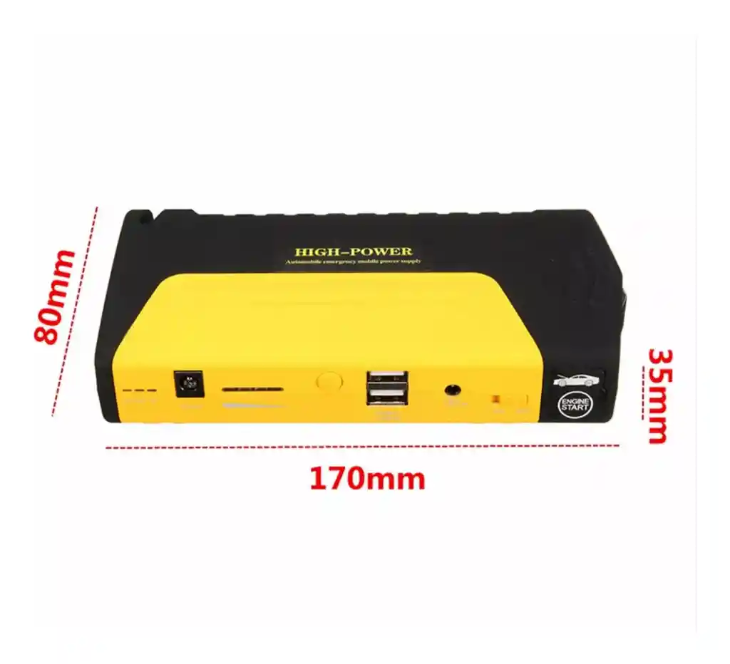 Iniciador Arrancador Baterias Carro Moto Compresor Kit 12v - Rappi