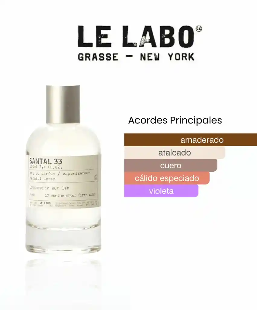 Perfume Santal 33 Le Labo Unisex 100ml