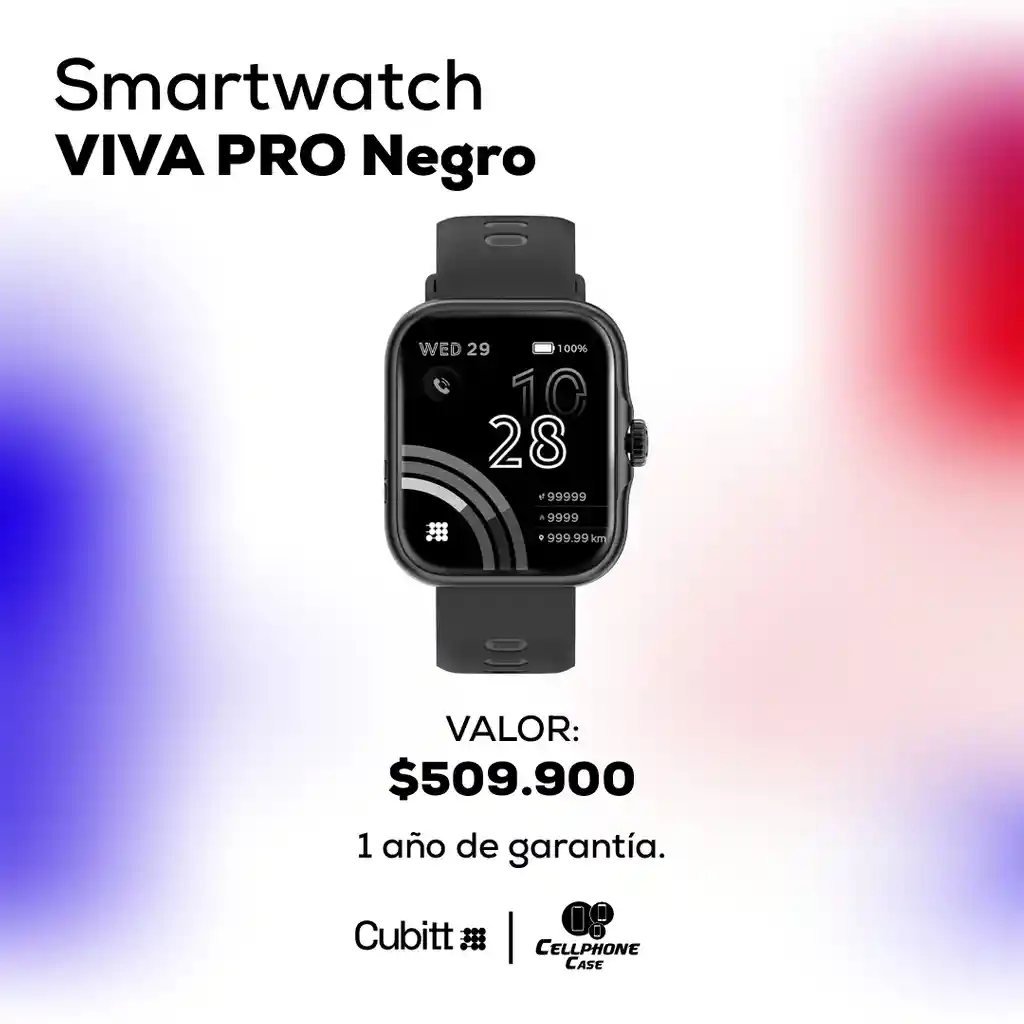 Smartwatch Viva Pro Negro