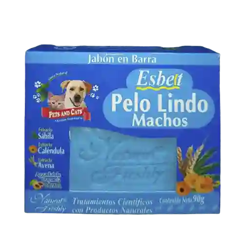 Jabon En Barra Pelo Lindo Machos (90 Gr) Natural Freshly