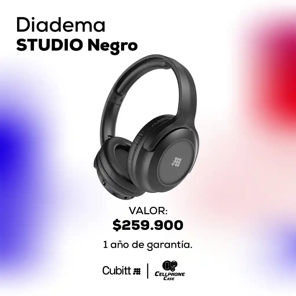 Diadema Studio Negro