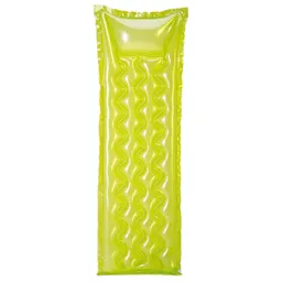 Flotador Colchoneta Intex 59718 Piscina Colores Neón Amarillo