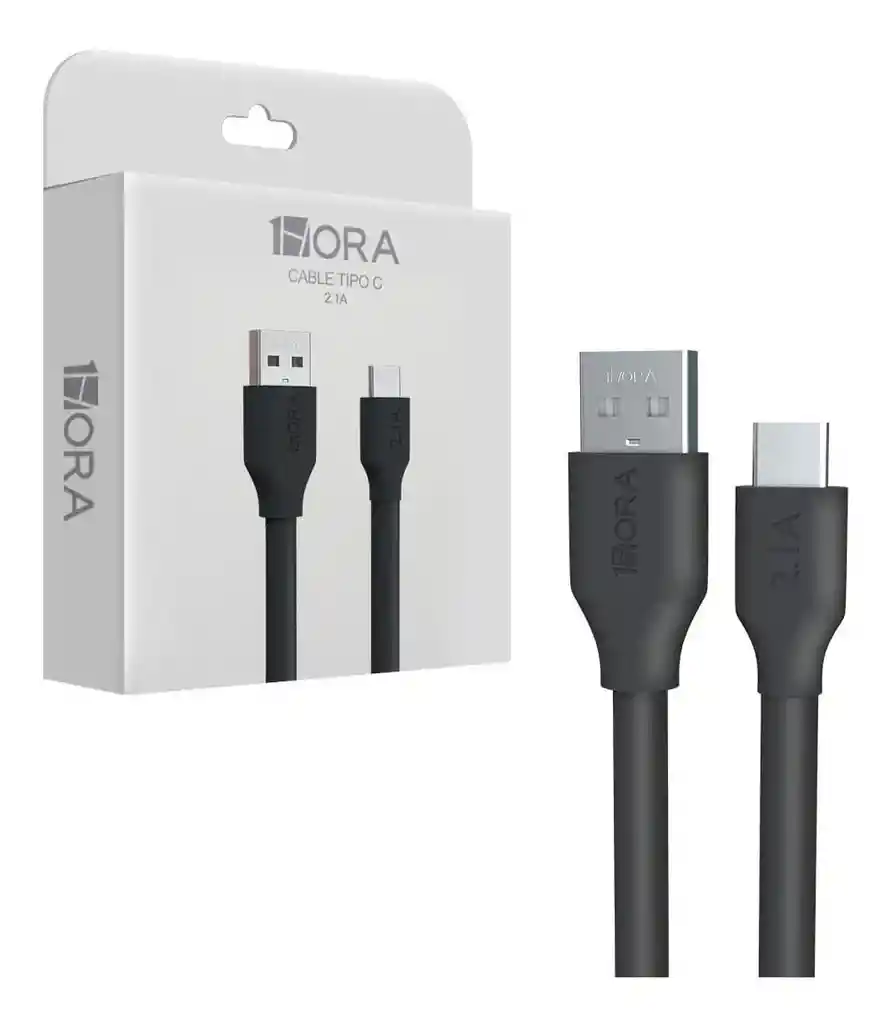 Cable De Carga Tipo C 1m De Carga Y Datos
