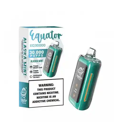 Vape 30000 Puffs Equator Alaska Mint