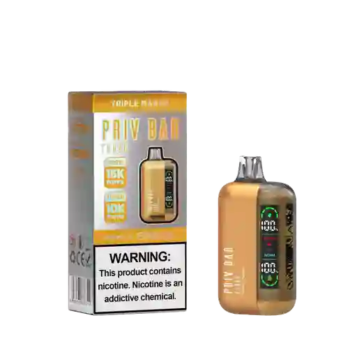 Priv Bar Turbo Triple Mango - 15k/10k Puff - 5% Nicotina