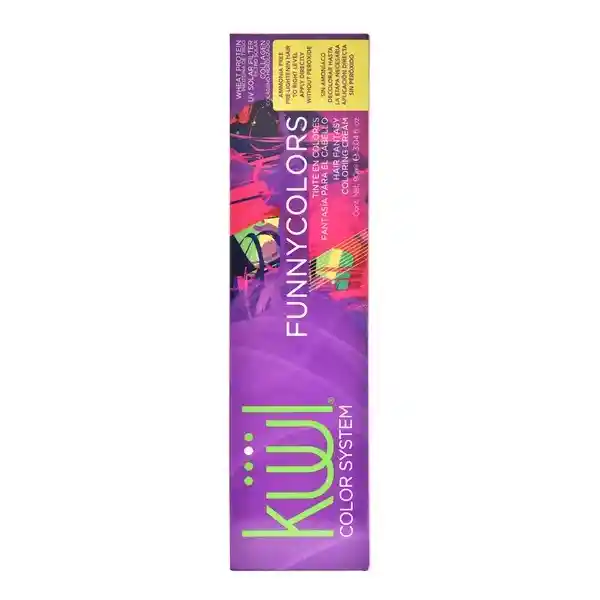 Kuul Tinte Para Cabello Funny Colors Azul