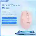 Ratón Inalámbrico Eaget 2.4g, Ratón Clásico Rosa, Portátil, Ratón Silencioso, Conector Usb Para Pc/portátil/ipad, Sensación Sedosa, Diseño Ergonómico. Oficina En Casa, Ligero Y Duradero