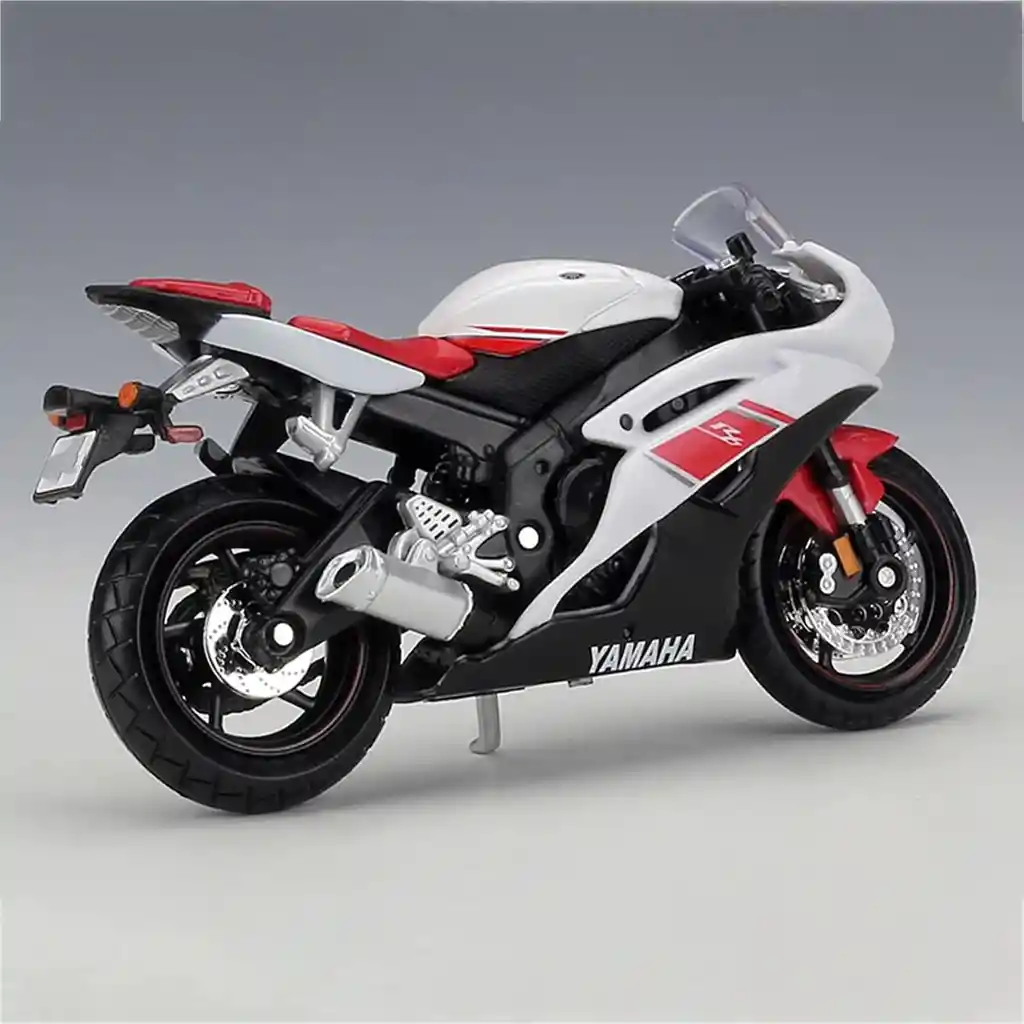 Juguete Coleccionables Motocicleta Yamaha Yzf R6 R 1:18 Maisto