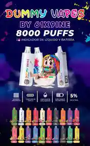 Dummy 8000 Puff Kika Kiwi