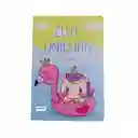 Cuaderno Agenda Escolar Diseño Unicornio Kawaii