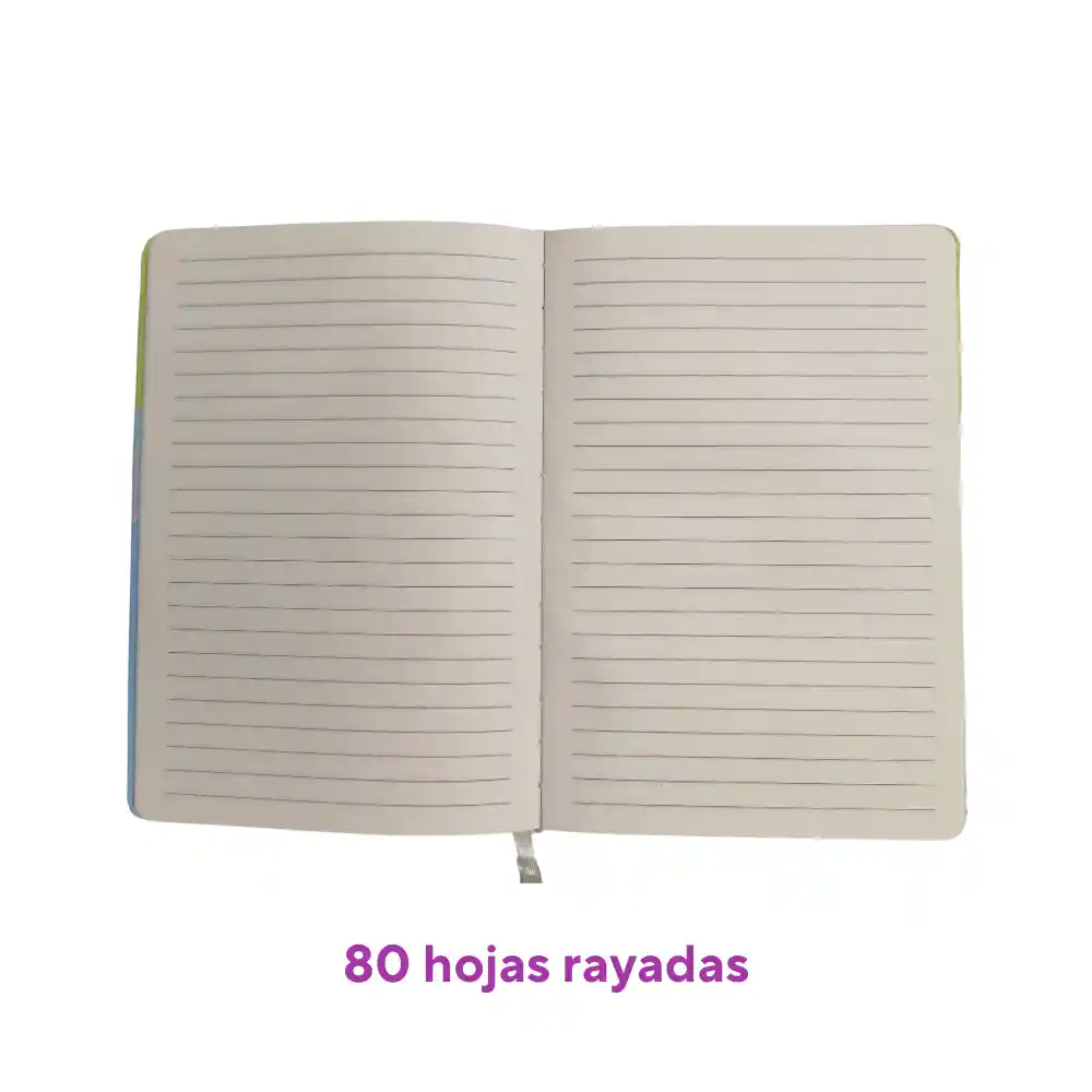 Cuaderno Agenda Escolar Diseño Unicornio Kawaii