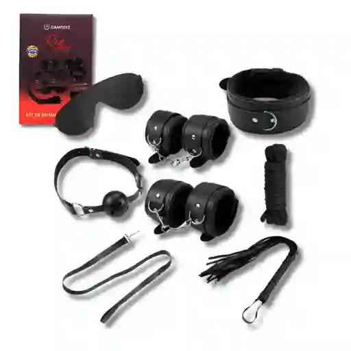 Kit Bondage Bdsm Capri Negro