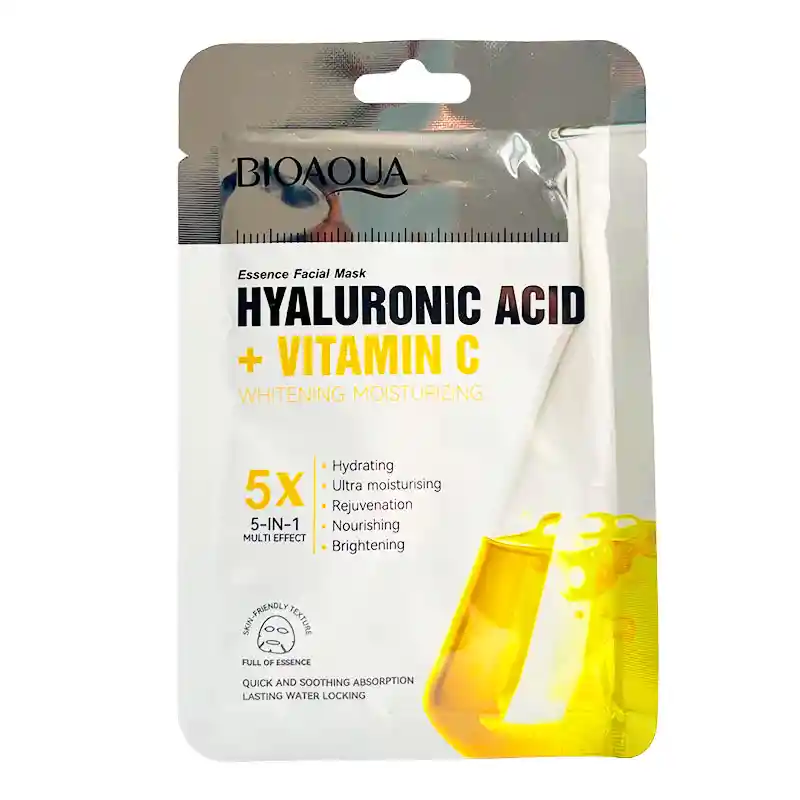 Velo Facial Ácido Hialurónico + Vitamina C Bioaqua