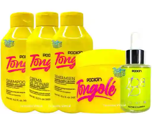 Kit Rizos Brillantes Tongole La Pocion