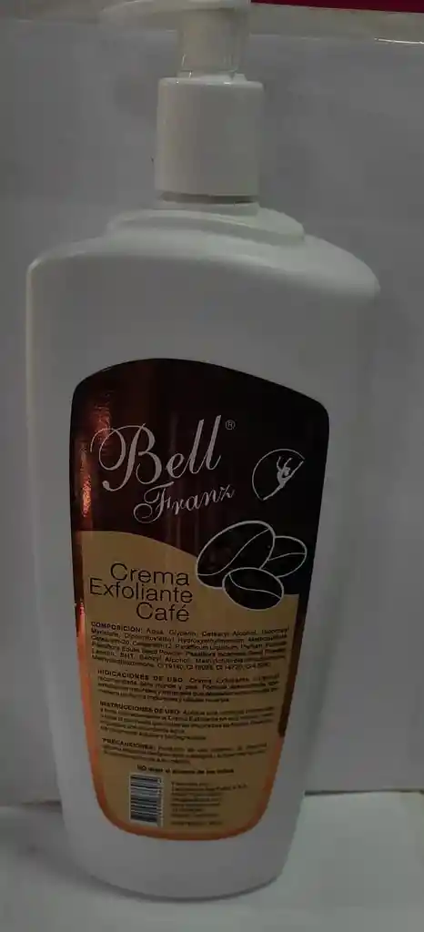 Crema Exfoliante Bell Franz Café 950g