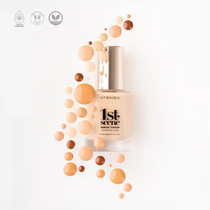 Tinta De Maquillaje Atenea Serum Tinted Tono Almond