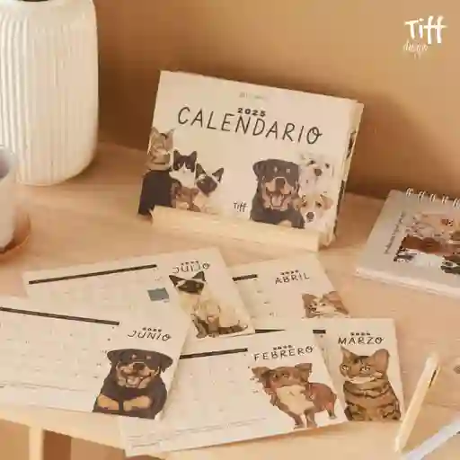 Calendario Base De Madera