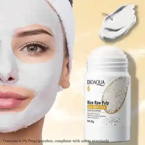 Mascarilla En Barra Arroz Bioaqua 45g