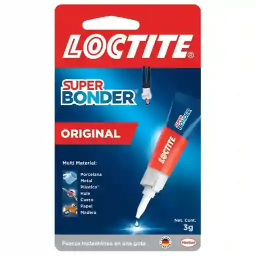 Loctite Pegante Extra Fuerte Super Bonder 3g