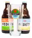 Duo Pack Cerveza Vedett 330ml Con Vaso