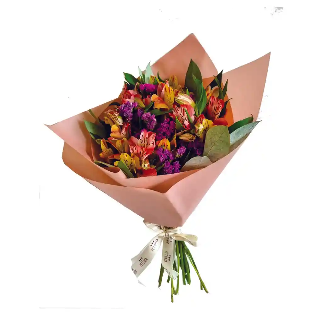 Astromelias - Bouquet De Astromelias Surtidas