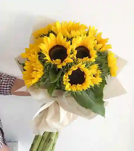 Flores Amarillas Girasoles - Bouquet Cielo Radiante