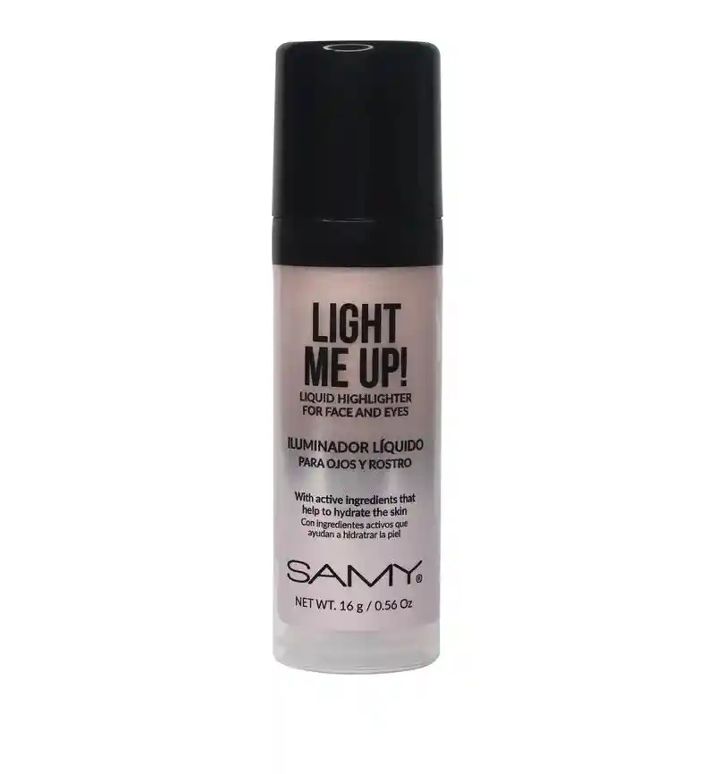 Iluminador Liquido Samy Para Ojos Y Rostro Tono 02-champagne Rose