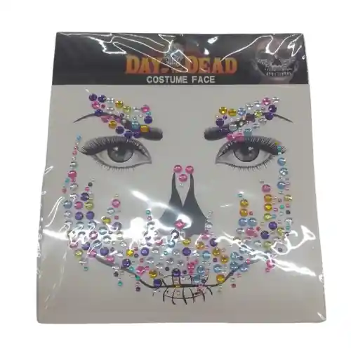 Gemas Rostro Carton Grande Multicolor