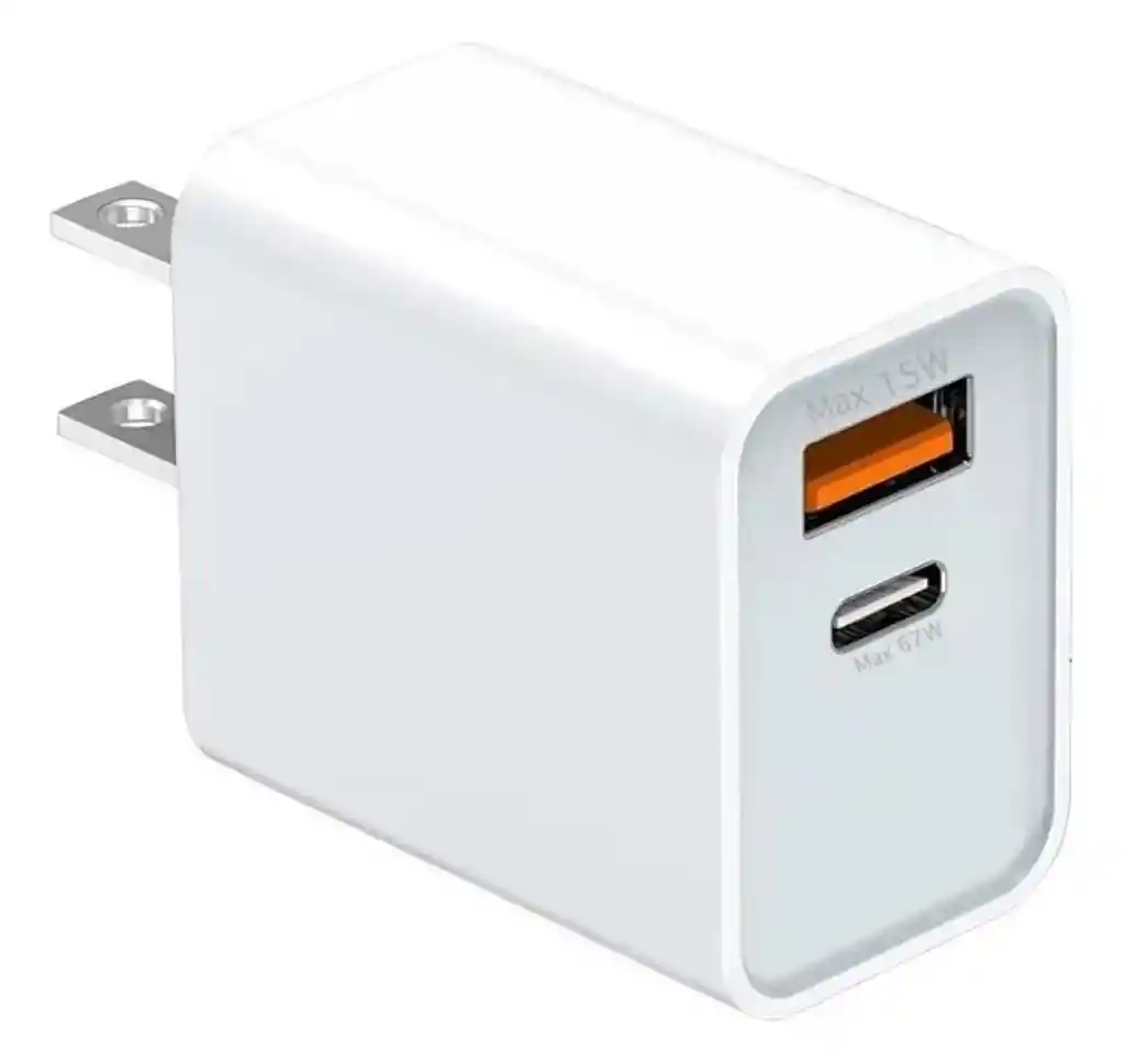 Cargador Xiaomi 67w Usb-c Y Usb-a Super Fast Charging