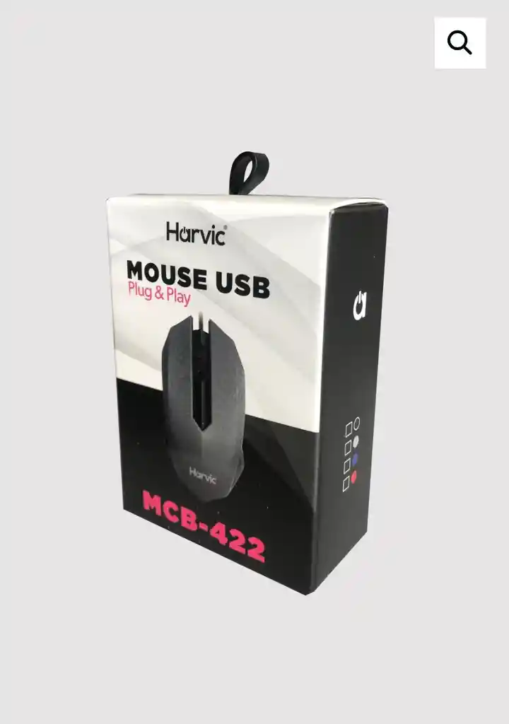 Mouse Alámbrico Harvic Mcb-422/gris