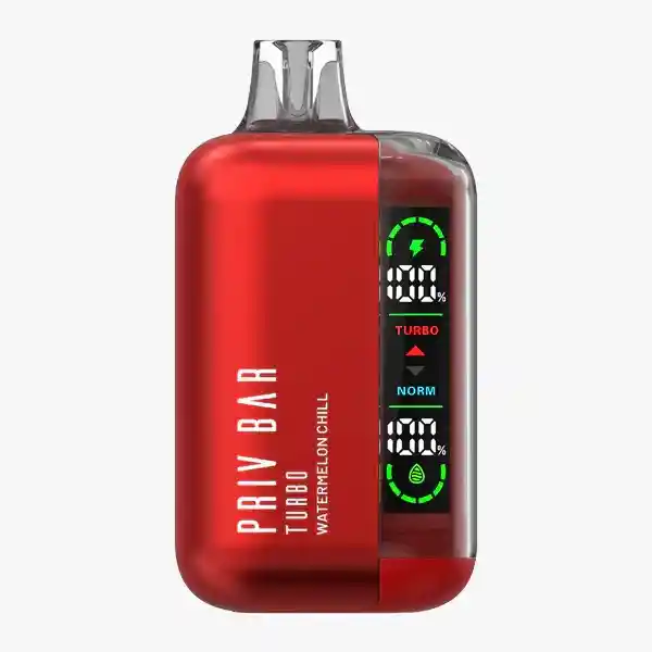 Priv Bar Turbo Watermelon Chill 15k/10k Puff - 5% Nicotina