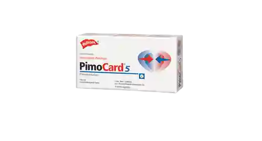 Pimocard 5 Caja X 20 Tabletas