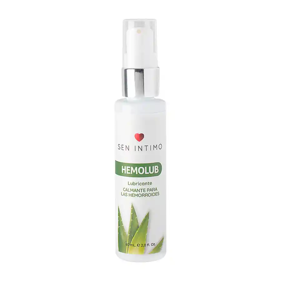 Lubricante Calmante Hemolub 60 Ml Sen Intimo