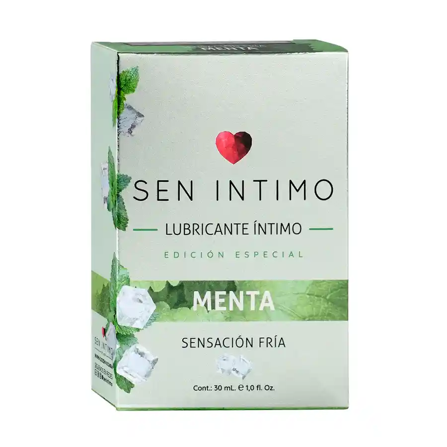 Lubricante Frio Menta 30 Ml Sen Intimo