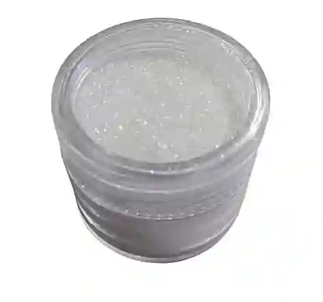 Escarcha Comestible Tornasol Blanca
