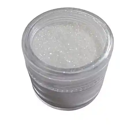 Escarcha Comestible Tornasol Blanca
