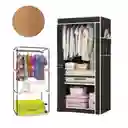 Clóset De Tela 7701 Negro Ideal Para Optimizar Tu Espacio