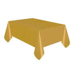 Mantel Plastico Dorado