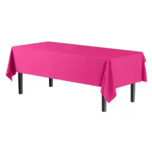 Mantel Plastico Fucsia