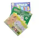 3 Loterias Bilingües Números Abecedario Frutas Niños Juegos