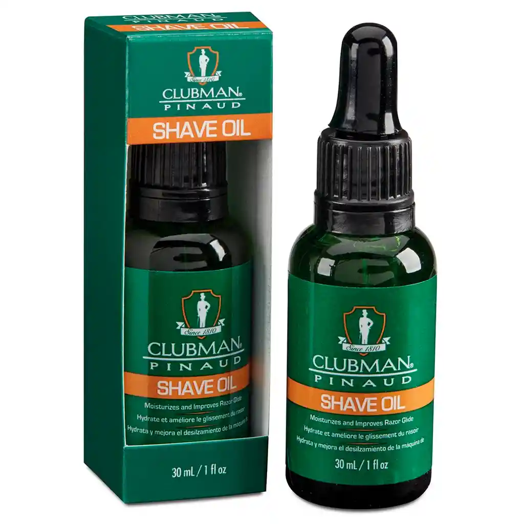 Aceite Afeitado Clubman Shave Oil Barba Piel Suave Hidrata
