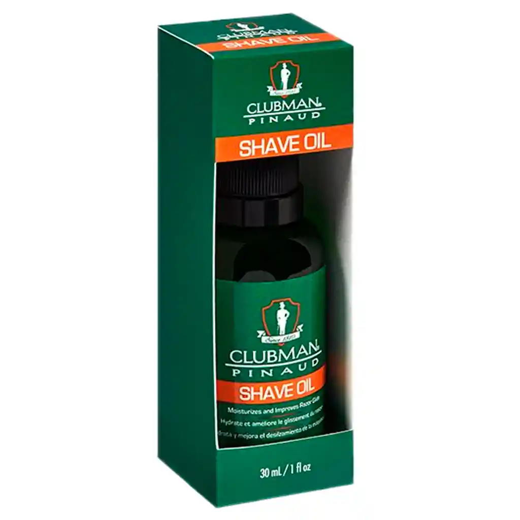 Aceite Afeitado Clubman Shave Oil Barba Piel Suave Hidrata