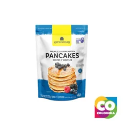 Premezcla Para Hacer Pncakes Creps Y Waffles Sabor Natural Droy Pack 500g