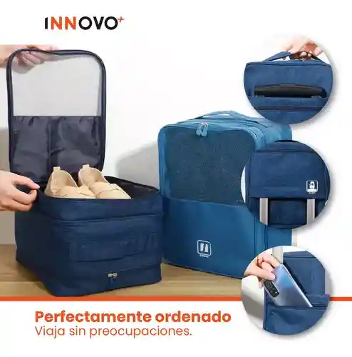 Bolso Organizador De Viaje Ropa Tenis Travel Con División