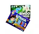 2 Loterias Bilingüe Juego Números 1 Al 100 Bingo Inglés Niños