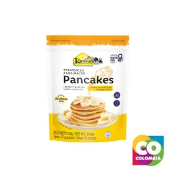 Premezcla Para Hacer Pancakees Crepes Y Waffles Sabor A Vainilla Doy Pack 500g