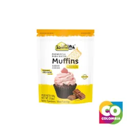 Premezcla Para Hacer Muffins Sabor Cocoa Doy Pack500g