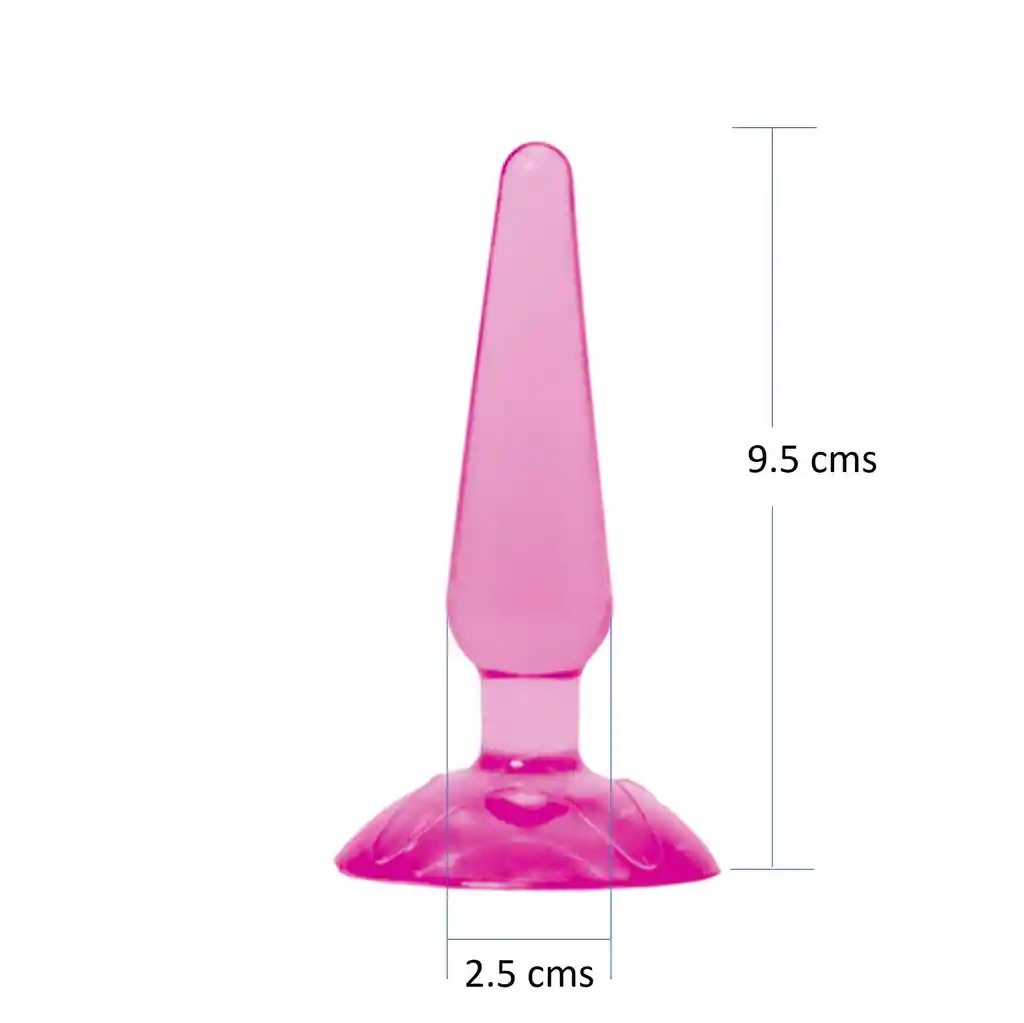 Plug Anal Acostumbrador 9.5cms Mini Pleasure Princess