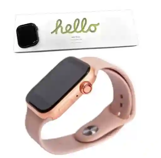Reloj Hello Watch H13pro+ Rosado Ideal Para Monitoreo Y Actividades Diarias