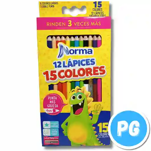 Caja Color Norma X15 Unds Unipunta